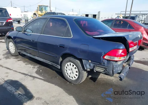 2002 Honda Accord Value из США, поврежденный, VIN 1HGCF866X2A059349